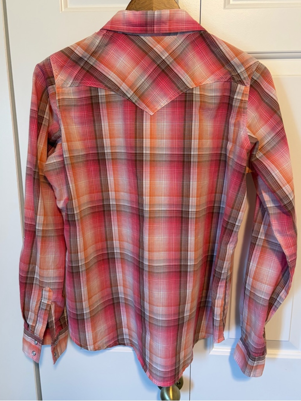 As Real As Wrangler Pearl Snap Women’s Western Shirt - Picture 2 of 8